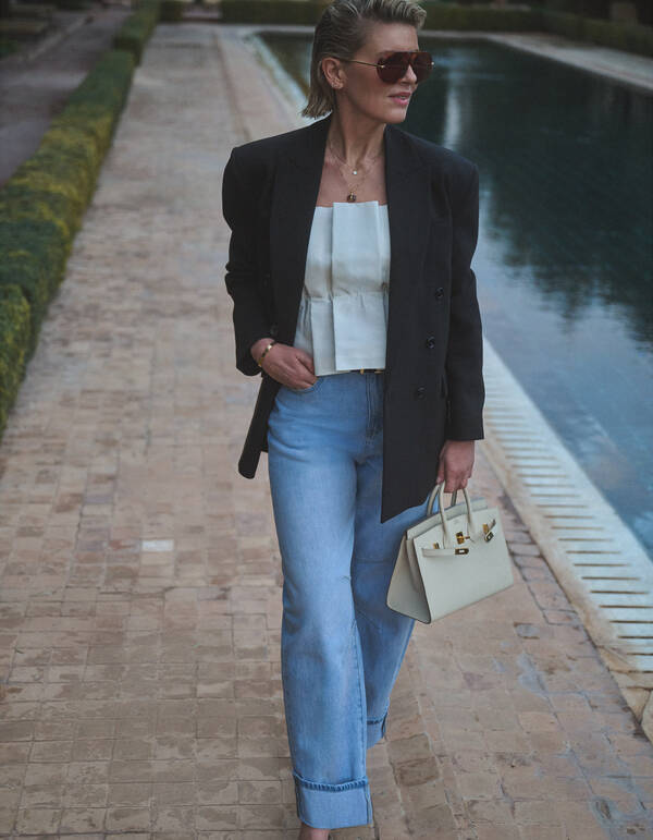 Big Shoulder Blazer Schwarz von Lonneke SHOEBY WOMEN