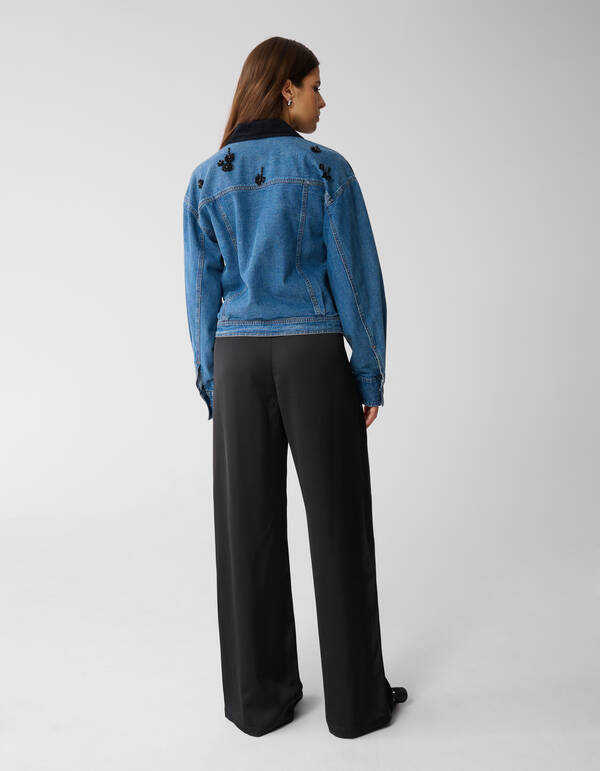 Verzierte Jeansjacke Blau von Mieke SHOEBY WOMEN