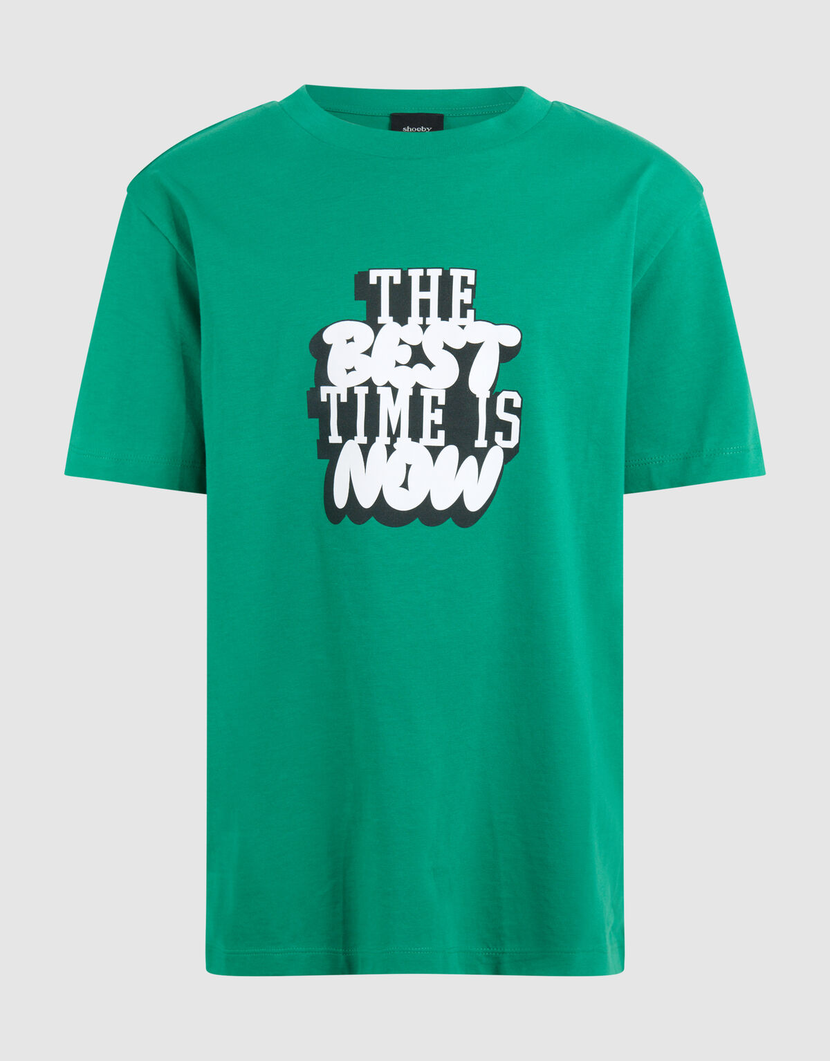Time Artwork T-shirt Grün SHOEBY BOYS