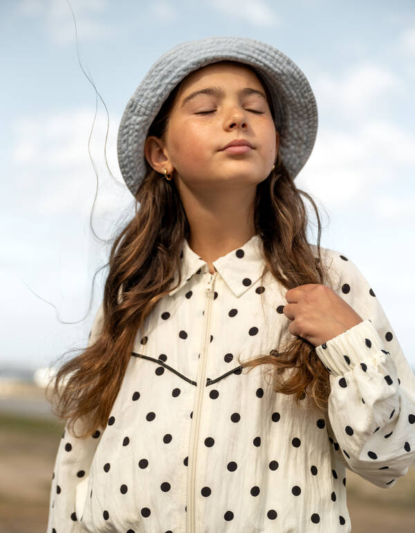 Polkadot Jack Gebrochenes Wei&szlig; SHOEBY GIRLS