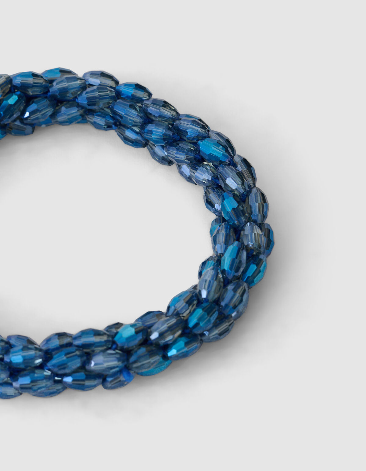 Perlen-haargummi Dunkelblau SHOEBY ACCESSOIRES