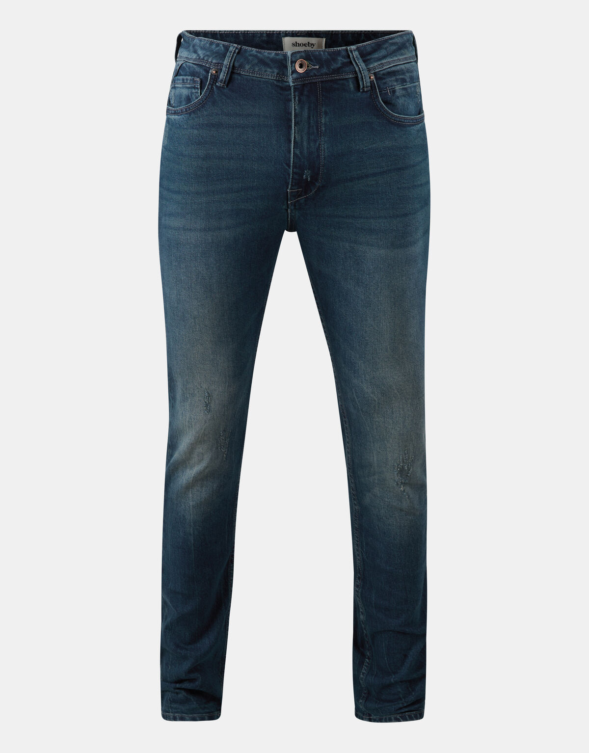 Slim Jeans Blau Getönt Länge 34 SHOEBY MEN