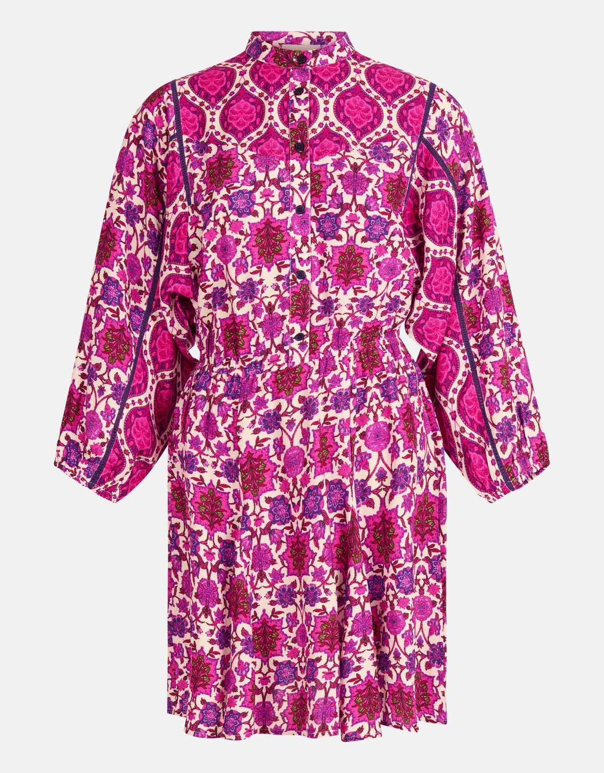 Grafik Print Kleid Lila SHOEBY WOMEN
