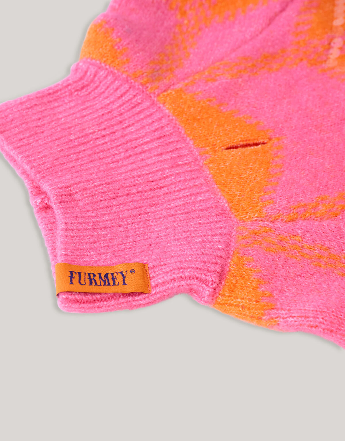 Der Pailletten Hundepullover Pink SHOEBY ACCESSOIRES