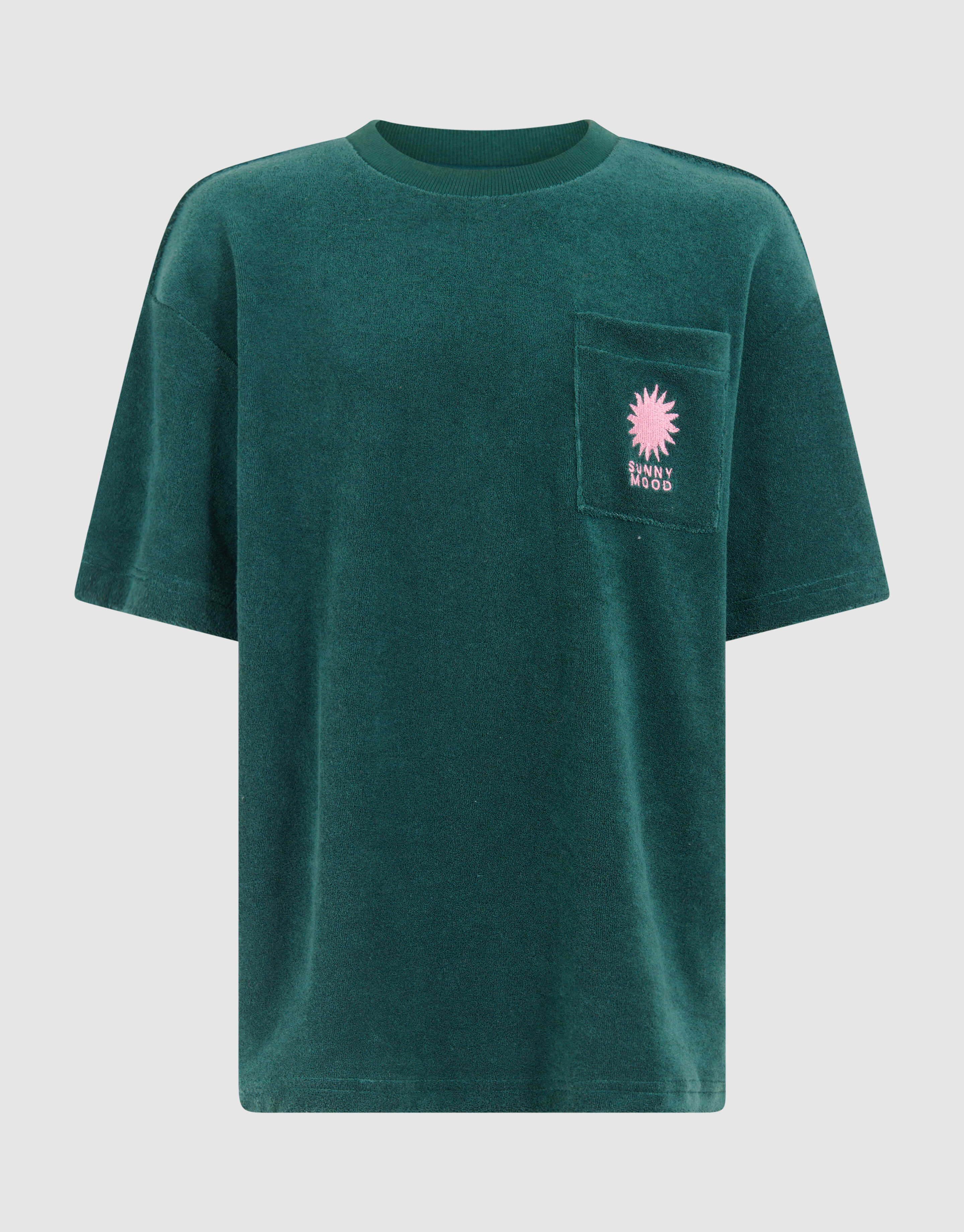 Towling T-shirt Dunkelgrün SHOEBY BOYS
