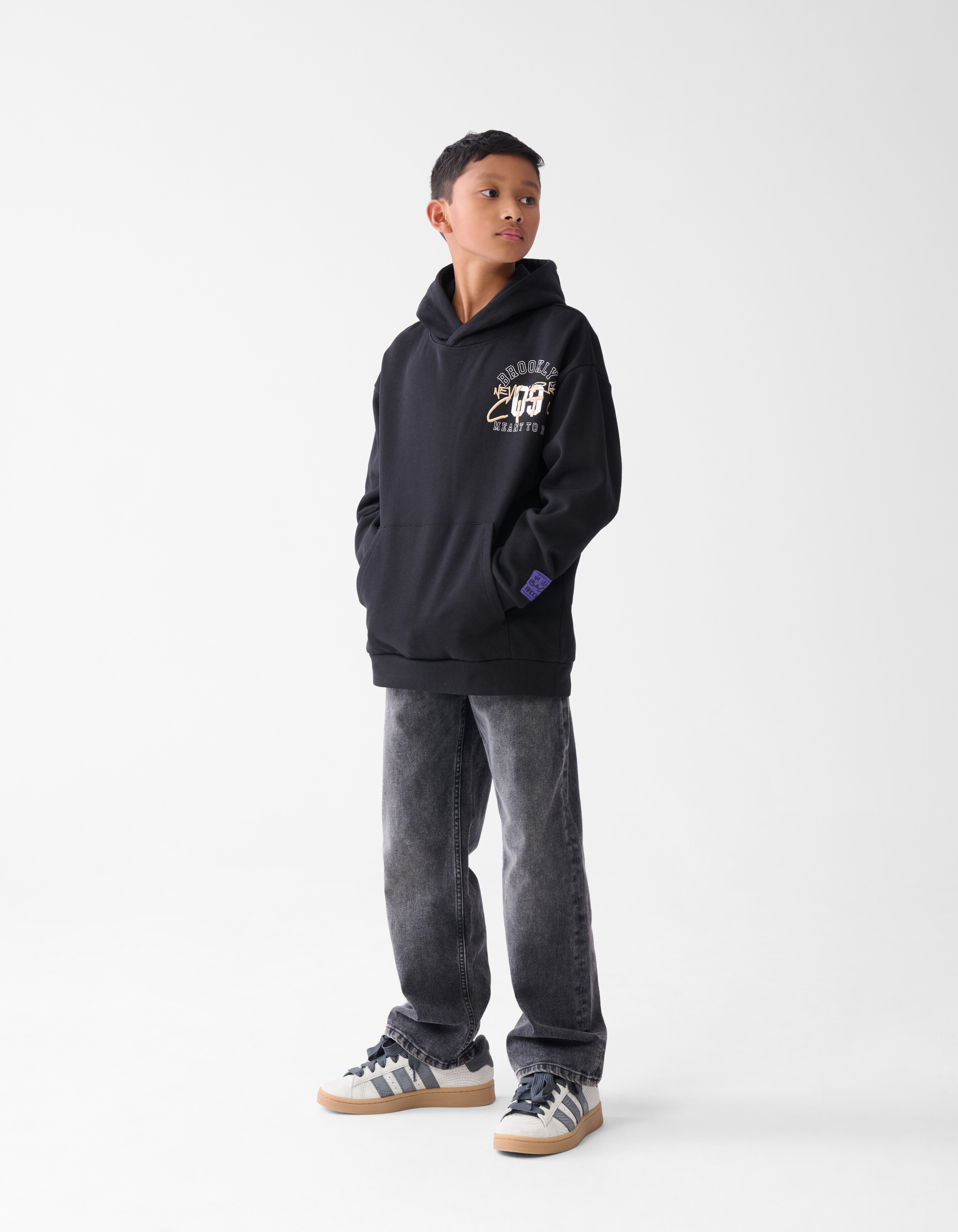 Artwork Hoodie Schwarz SHOEBY BOYS