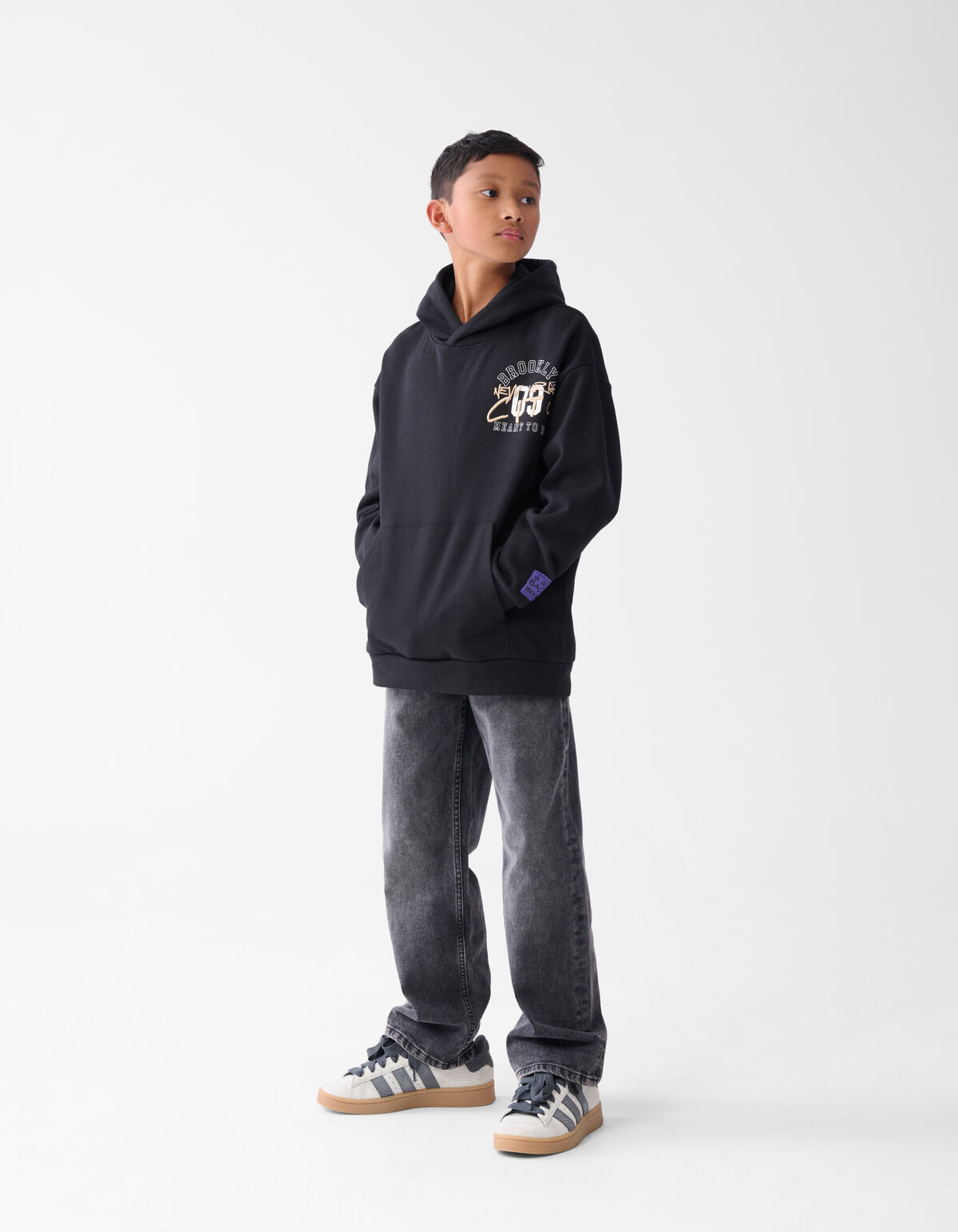 Artwork Hoodie Schwarz SHOEBY BOYS