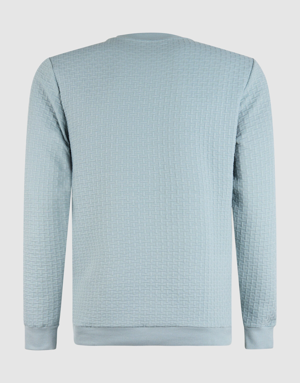 Struktur Pullover Hellblau SHOEBY MEN