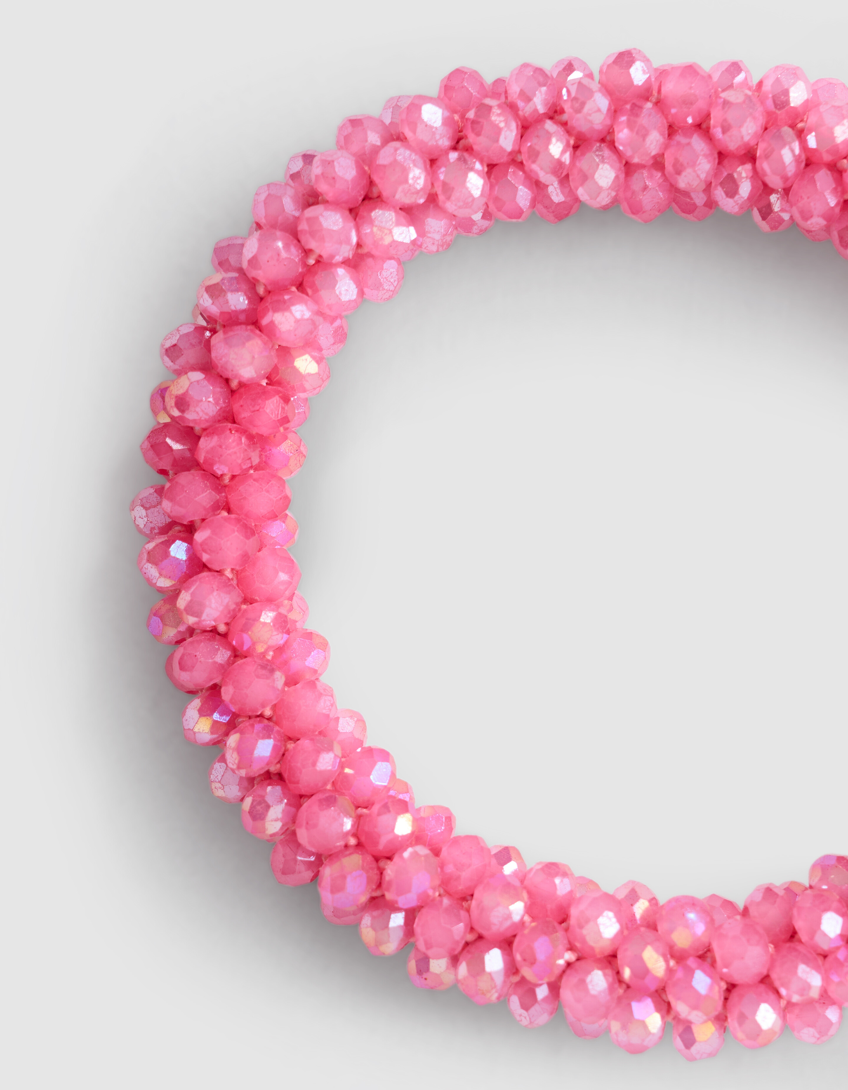 Beaded Haarband Pink SHOEBY ACCESSOIRES