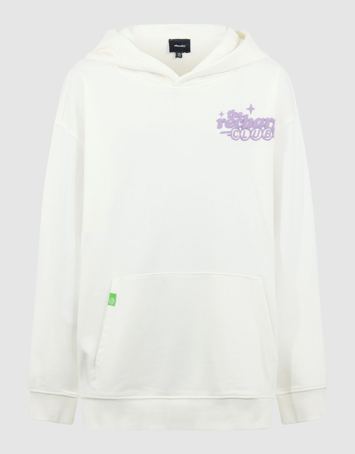 Recharged Artwork Hoodie Off White SHOEBY BOYS