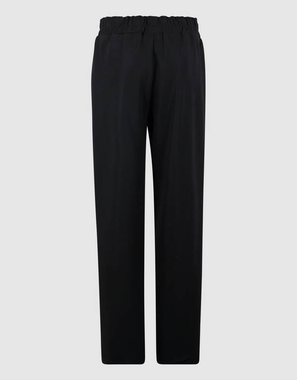 Glitzer-Hose mit weitem Bein, schwarz SHOEBY GIRLS