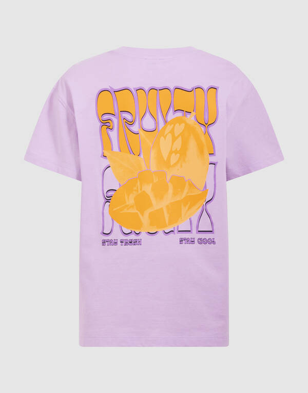 Fruity Artwork T-Shirt Helllila SHOEBY GIRLS