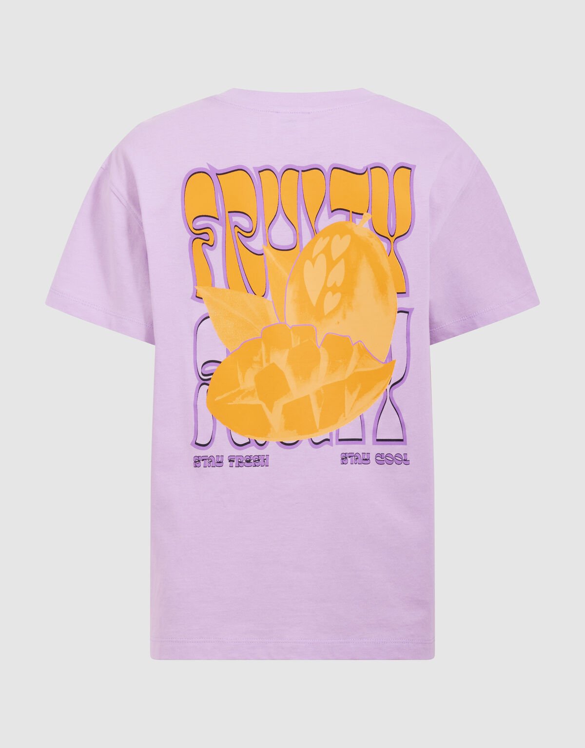 Fruity Artwork T-Shirt Helllila SHOEBY GIRLS