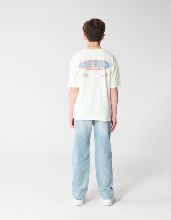 Baggy Fit Jeans Hellblau SHOEBY BOYS