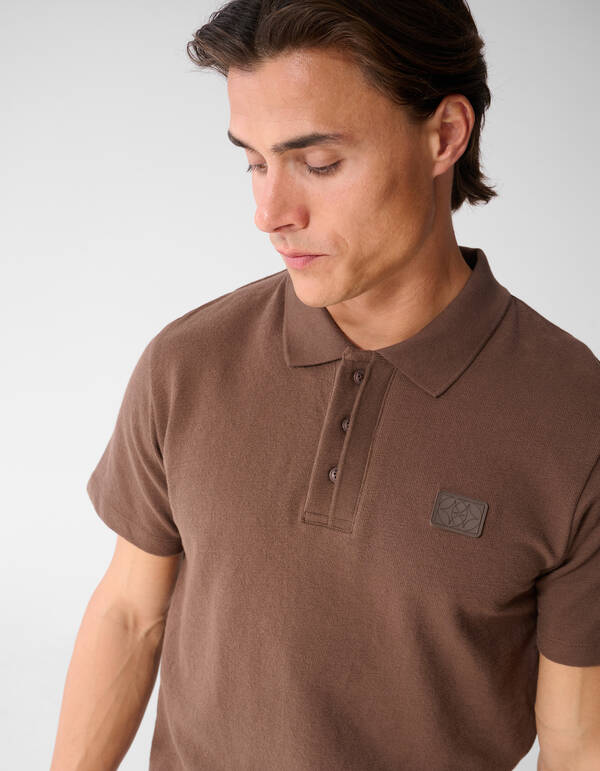 Spark Polo Dunkelbraun SHOEBY MEN