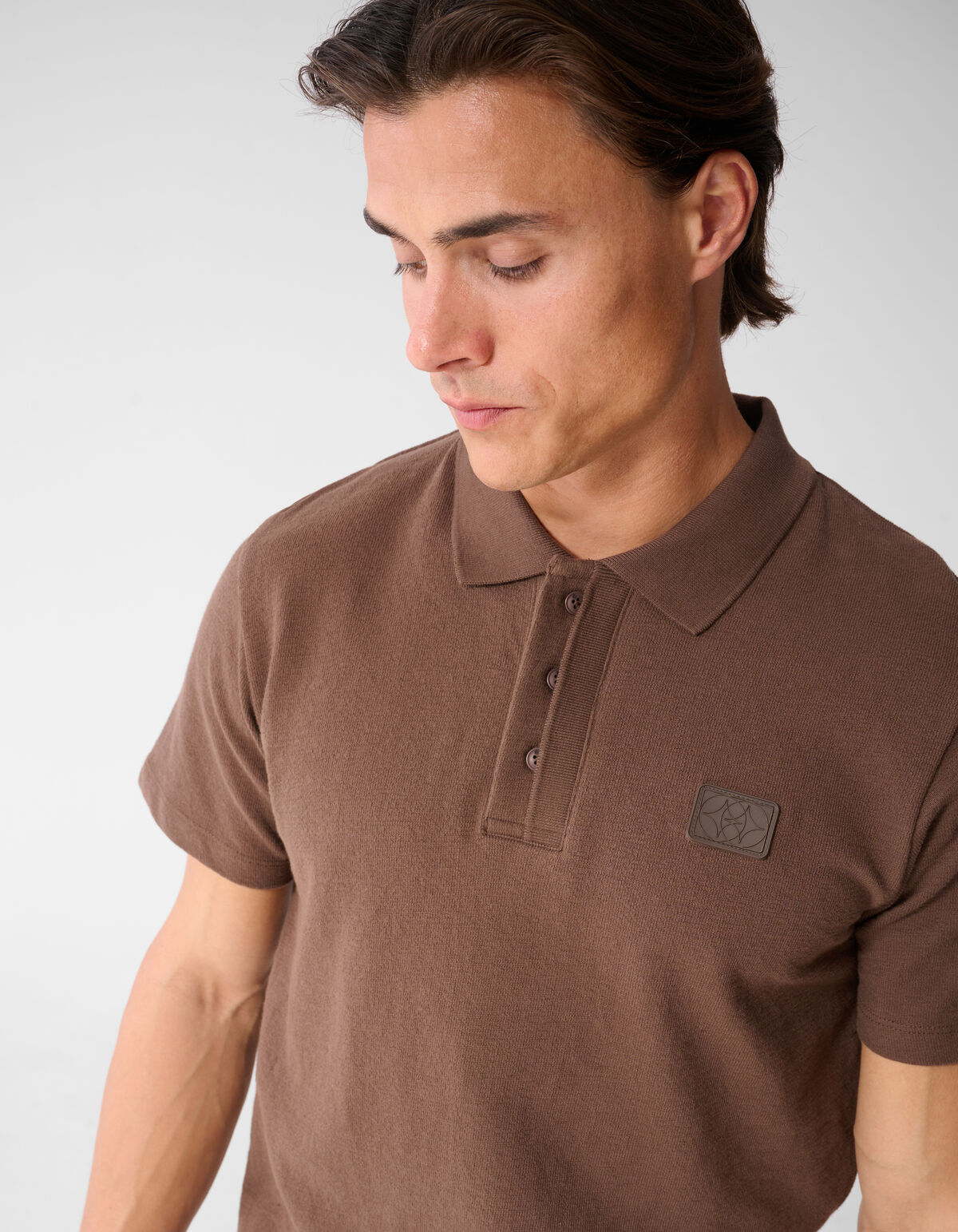 Spark Polo Dunkelbraun SHOEBY MEN