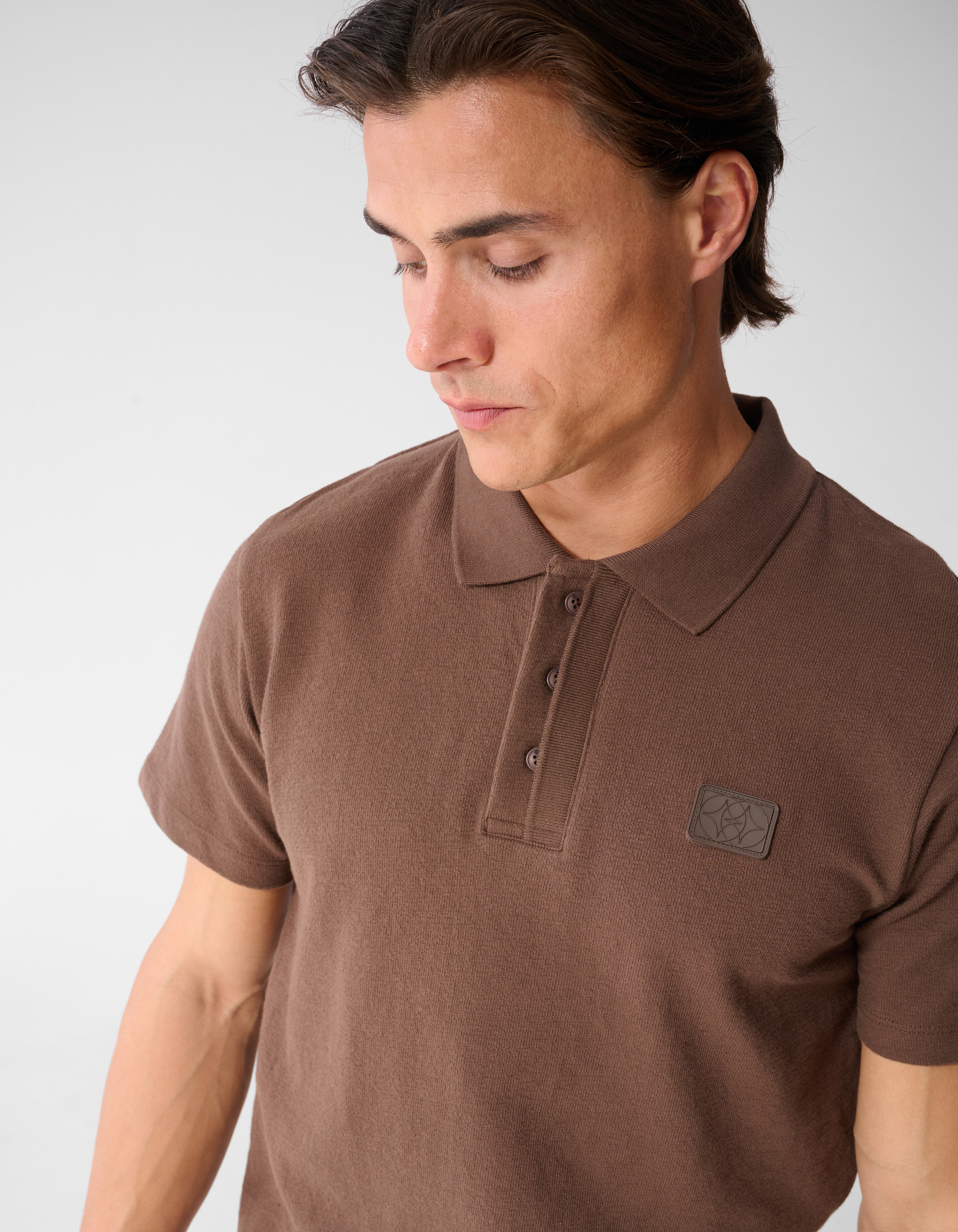 Spark Polo Dunkelbraun SHOEBY MEN