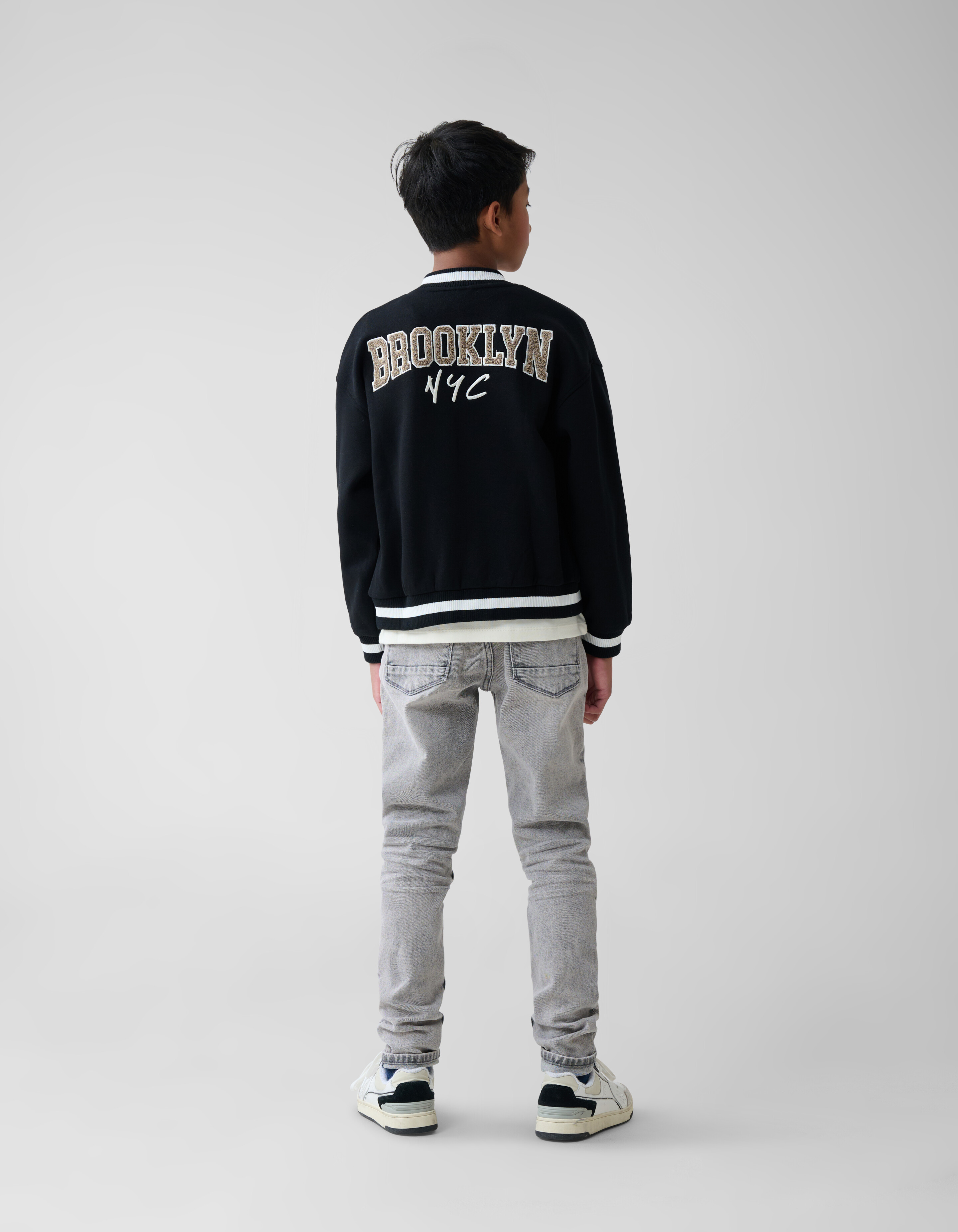 Varsity Jacket Black SHOEBY BOYS