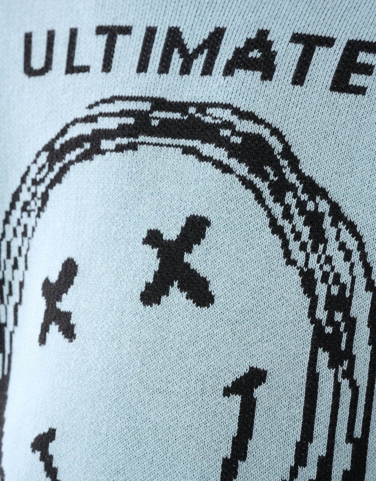 Smiley Strickpullover Hellgrün SHOEBY BOYS