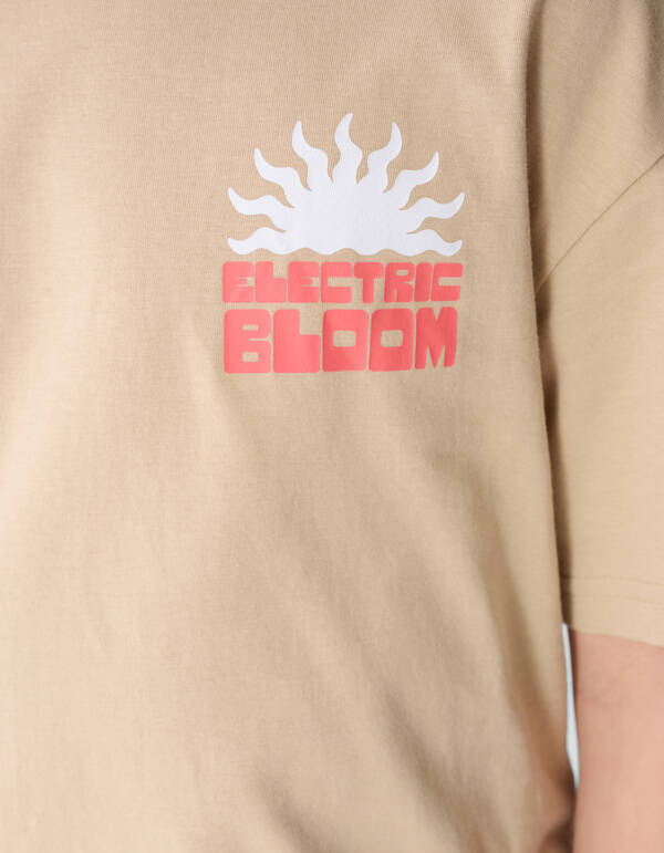 Bloom Artwork T-Shirt Sand SHOEBY BOYS