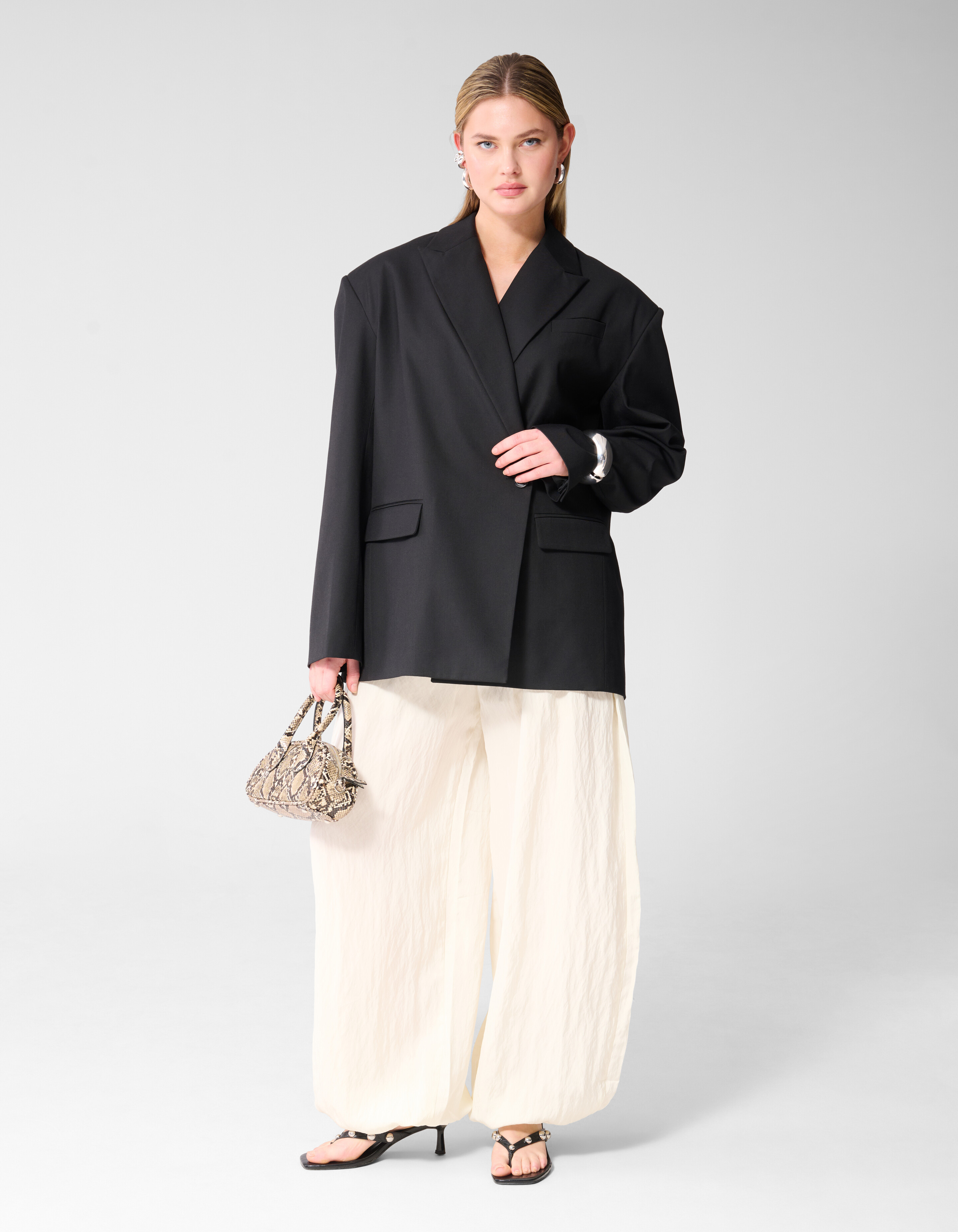 Twist-Ballon-Fit-Hose Gebrochen Wei&szlig; SHOEBY WOMEN