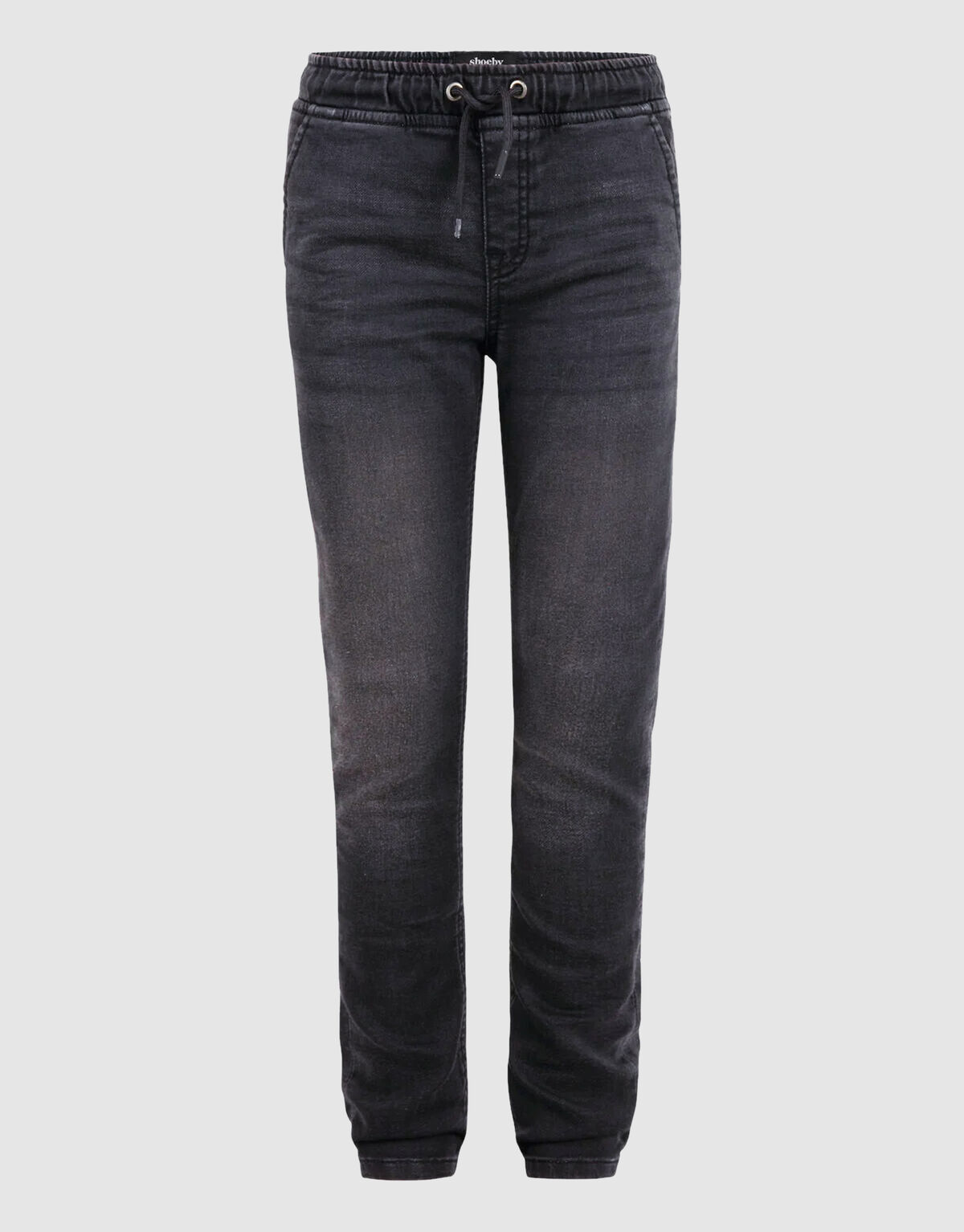 Denim-Jogger-Jeans Dunkelgrau SHOEBY BOYS
