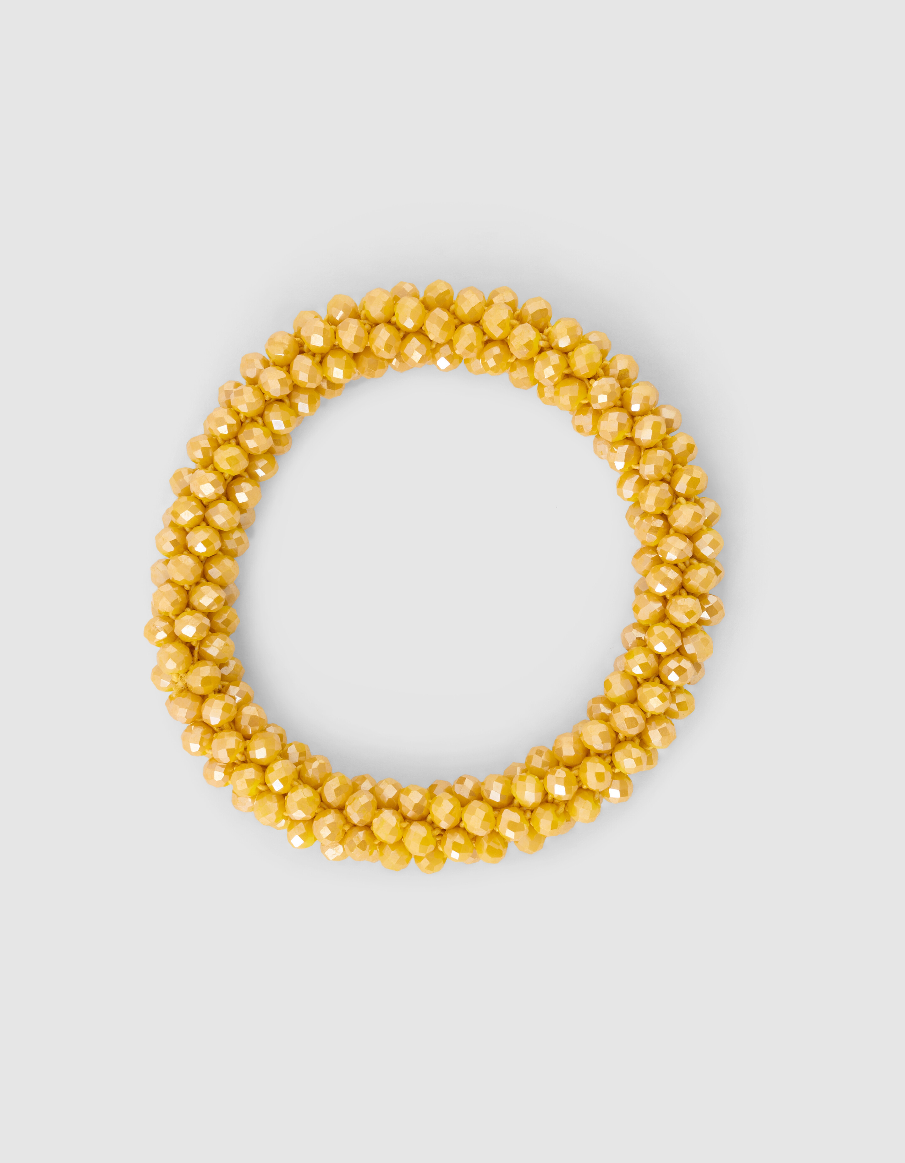 Perlen-Haargummi Gelb SHOEBY ACCESSOIRES