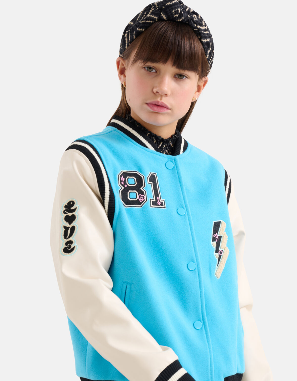 Varsity Jacke Blau SHOEBY GIRLS