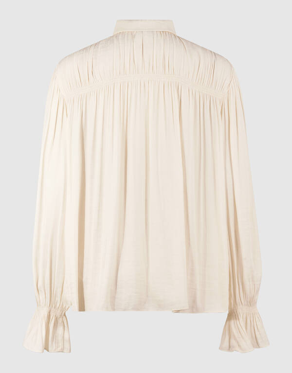 Raffbluse Off White von Mieke SHOEBY WOMEN