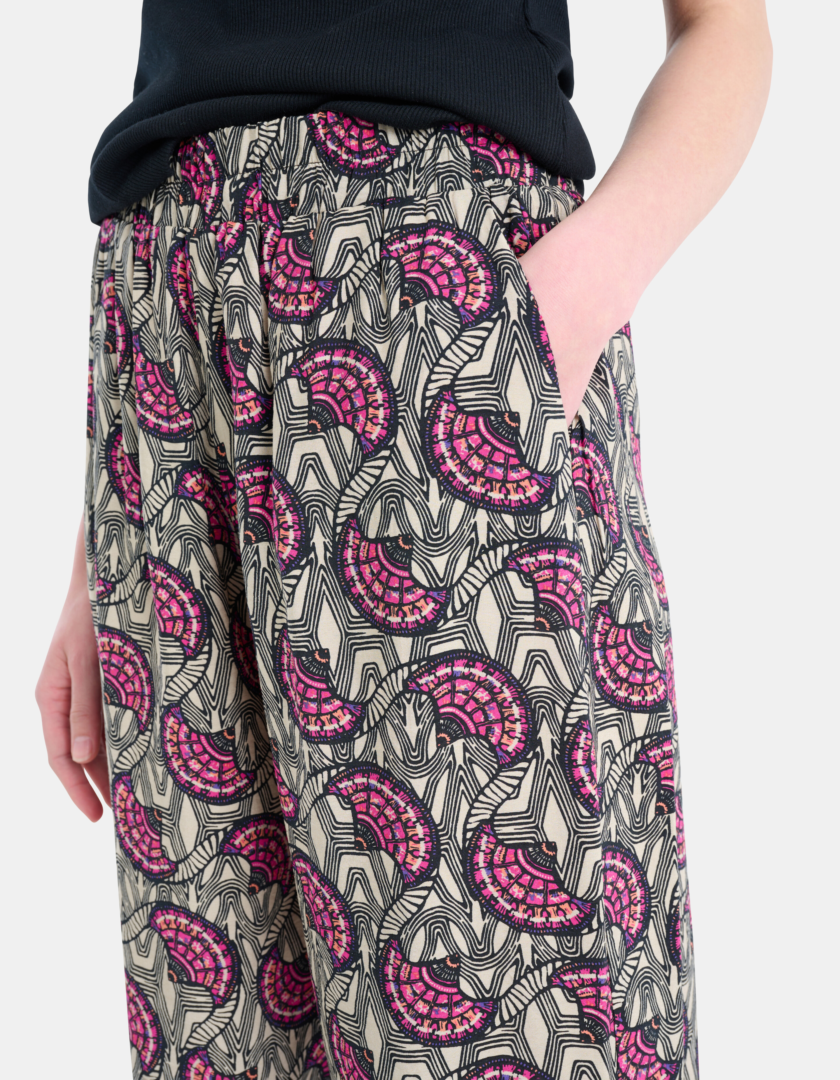 Sand Wide Leg Hose Eksept