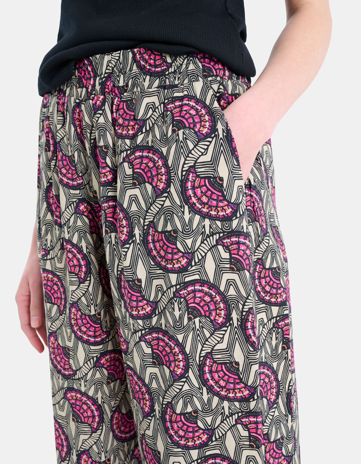Sand Wide Leg Hose Eksept