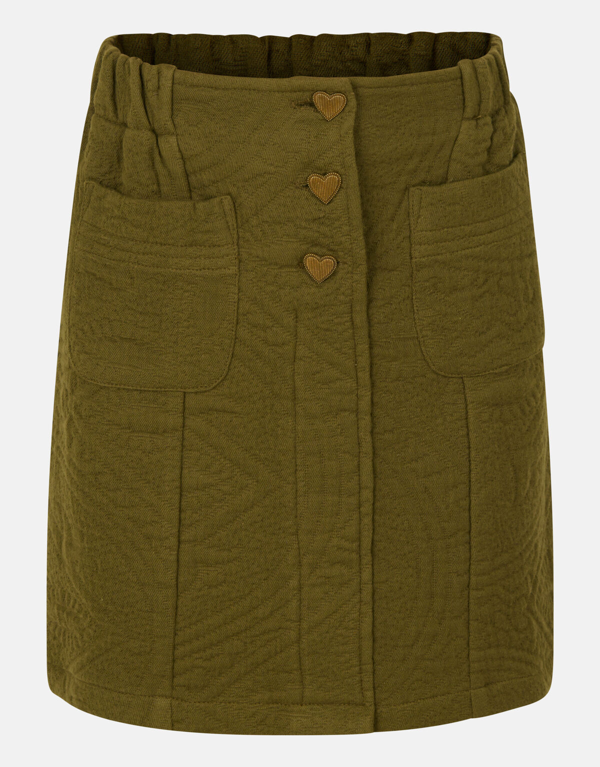 Jaquard-Rock dunkelgrün SHOEBY GIRLS