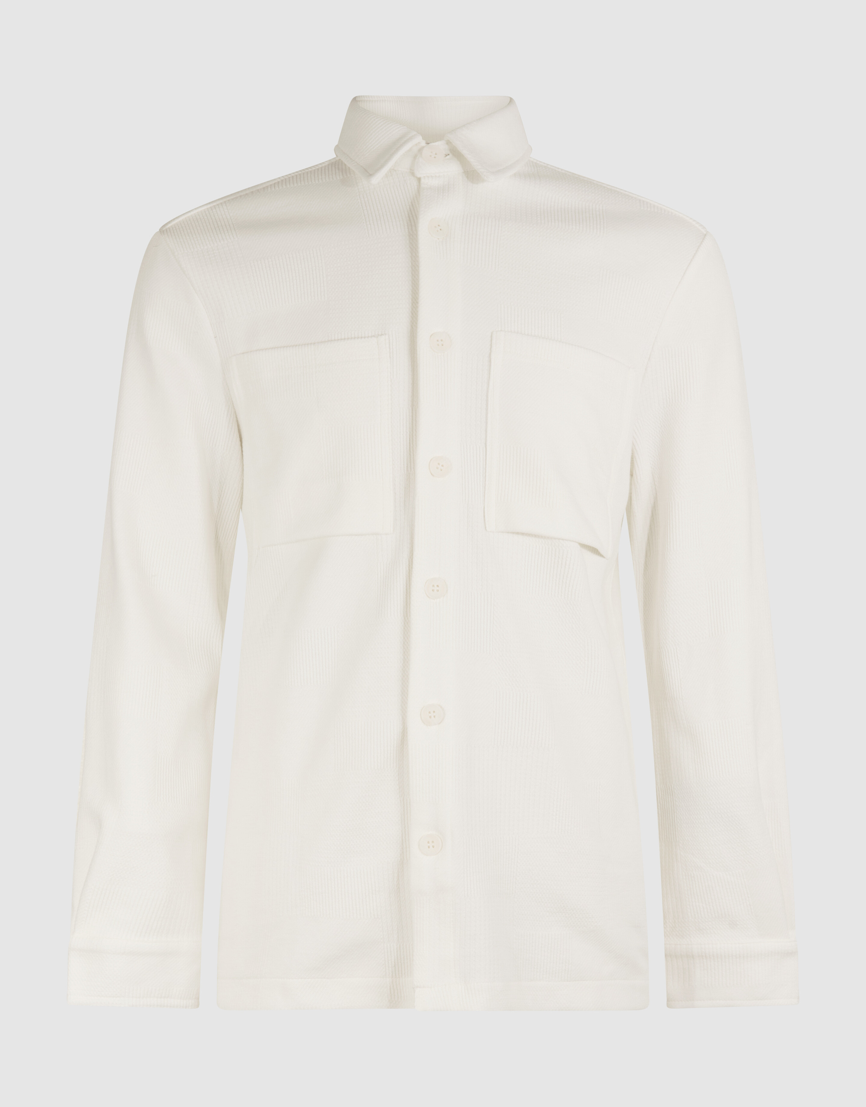 Block Jersey Overshirt Off-White SHOEBY MEN