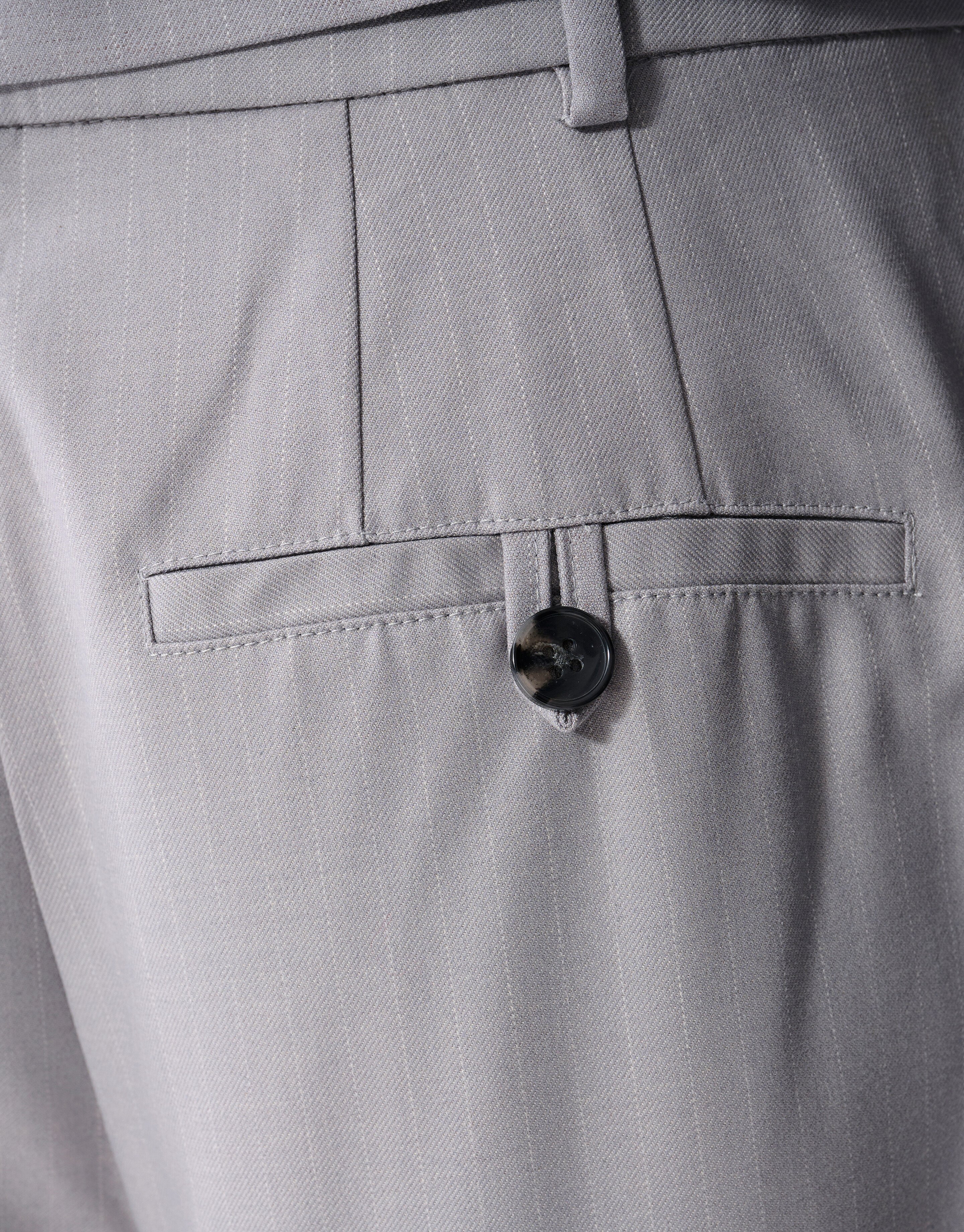 Pinstripe Barrel Fit Hose Hellgrau SHOEBY WOMEN