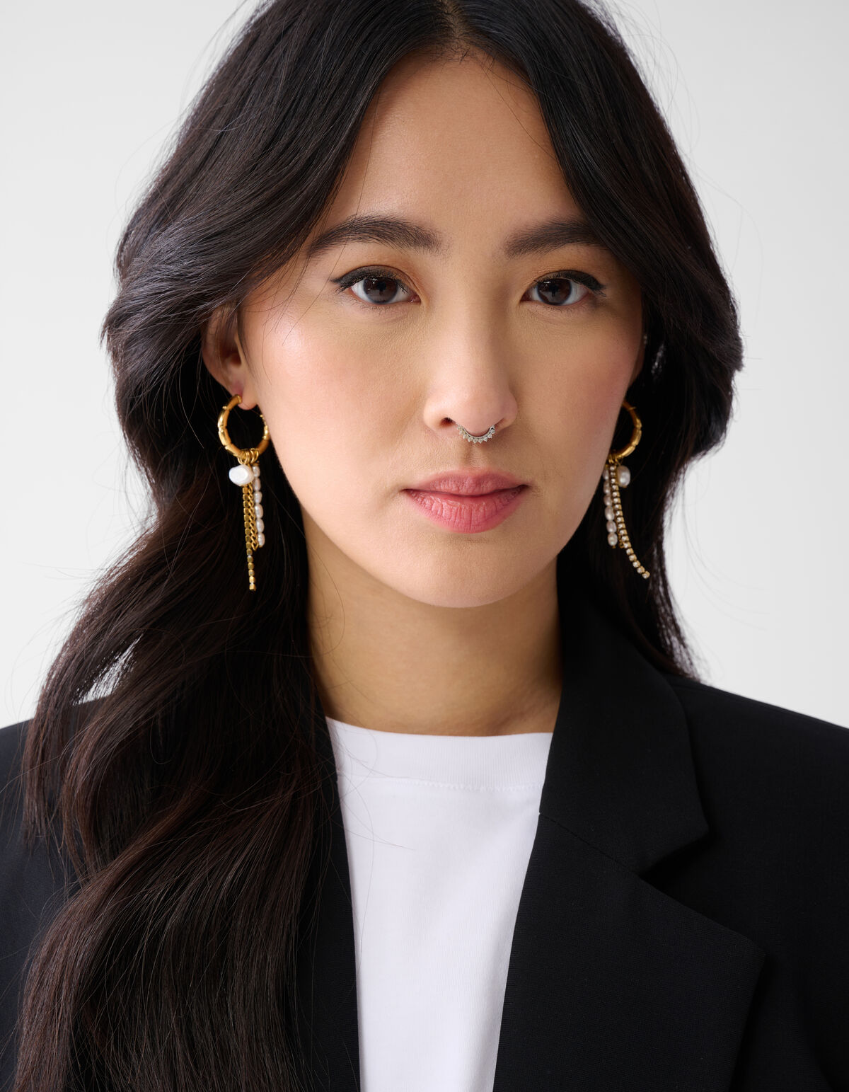 Reif-Ohrringe Gold SHOEBY ACCESSOIRES