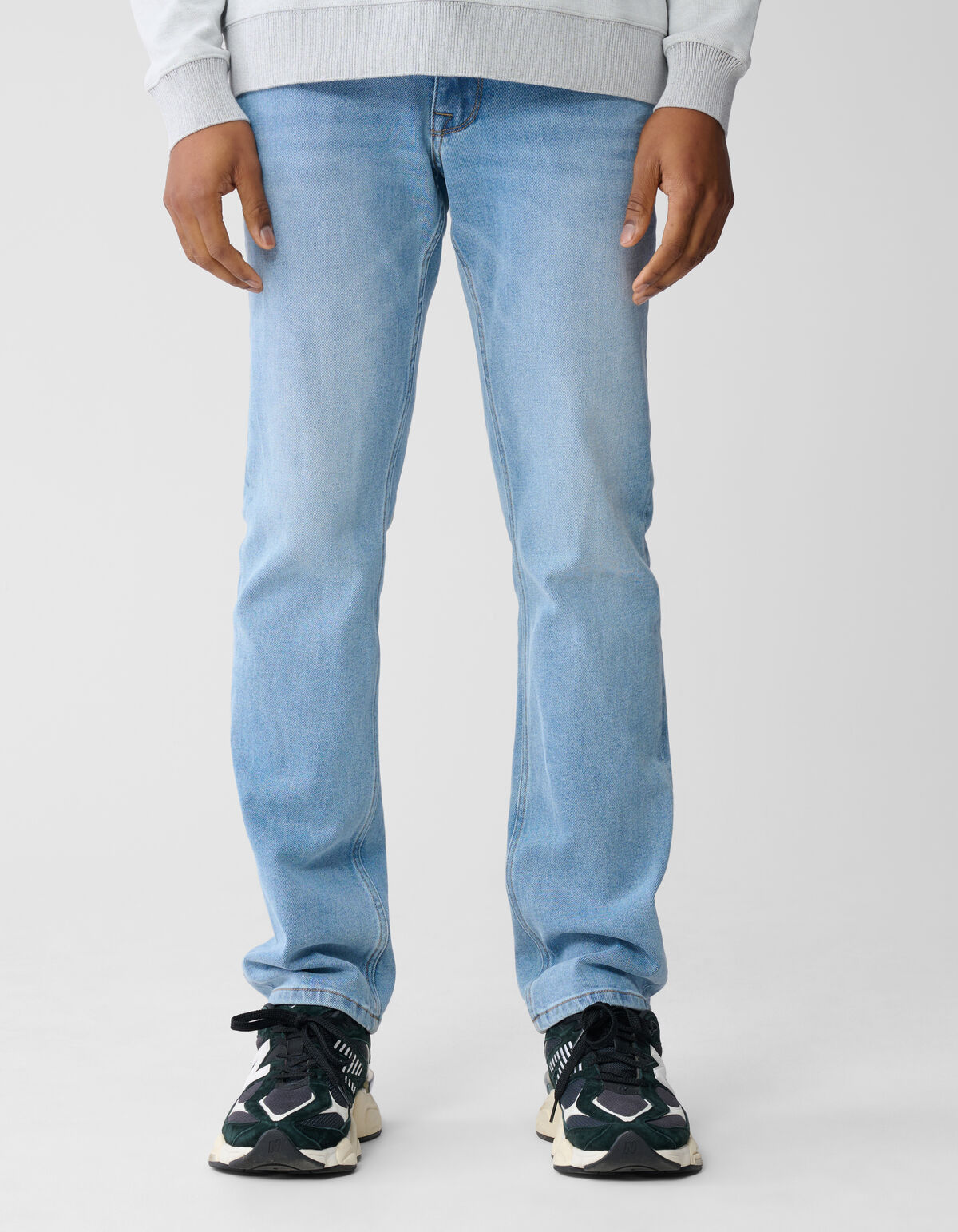 Straight Fit Jeans Hellblau L32 SHOEBY MEN