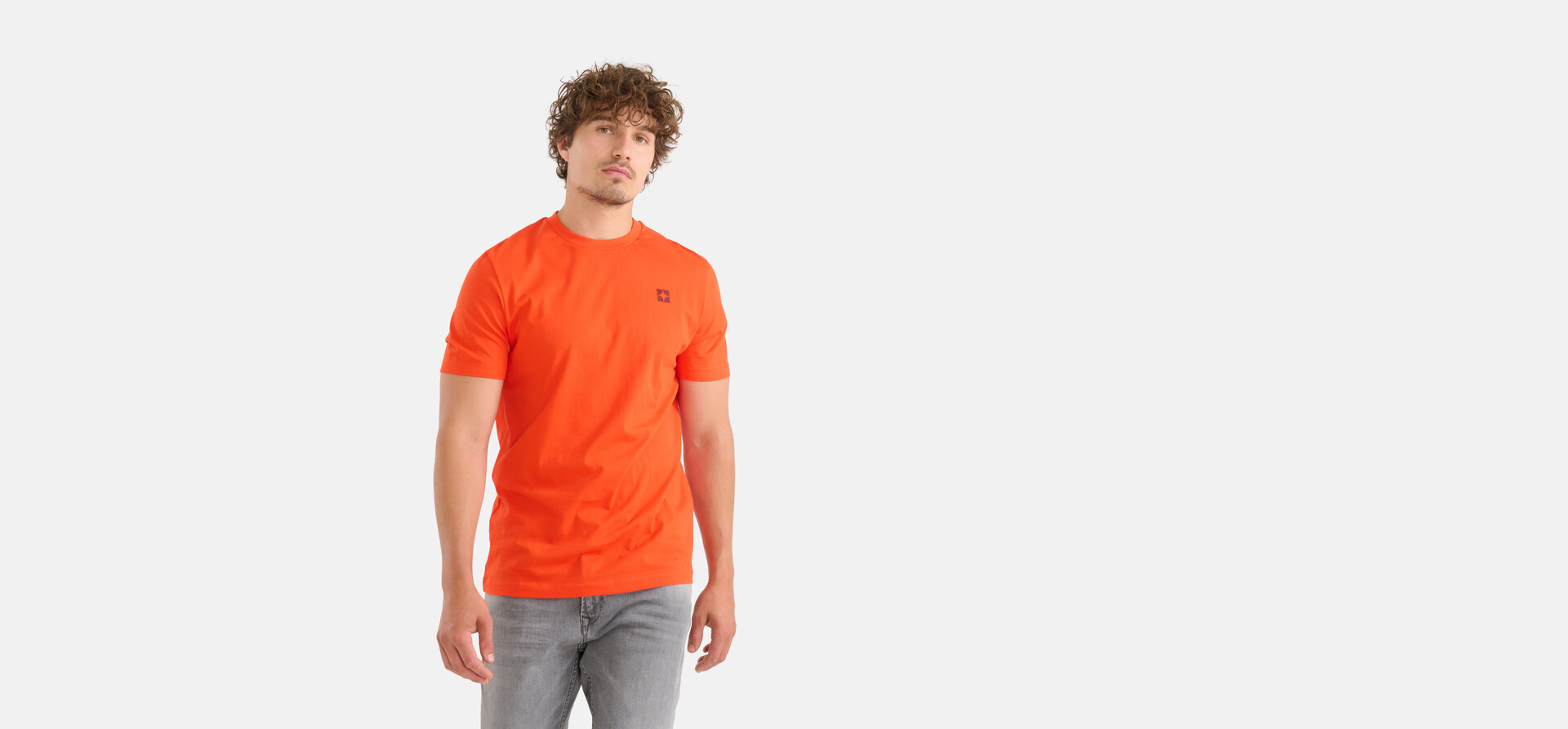 Shoeby Logo T-shirt Rood SHOEBY MEN