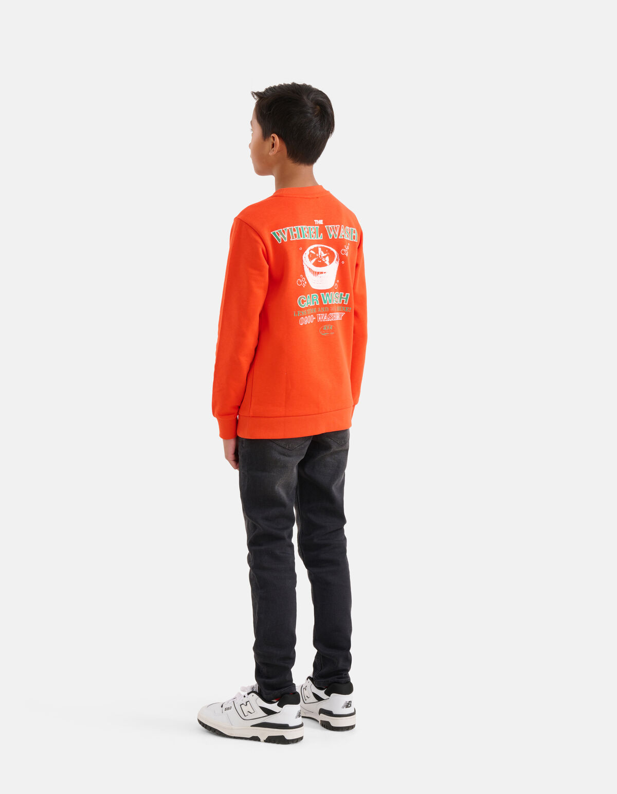 Artwork Sweater Rood SHOEBY BOYS