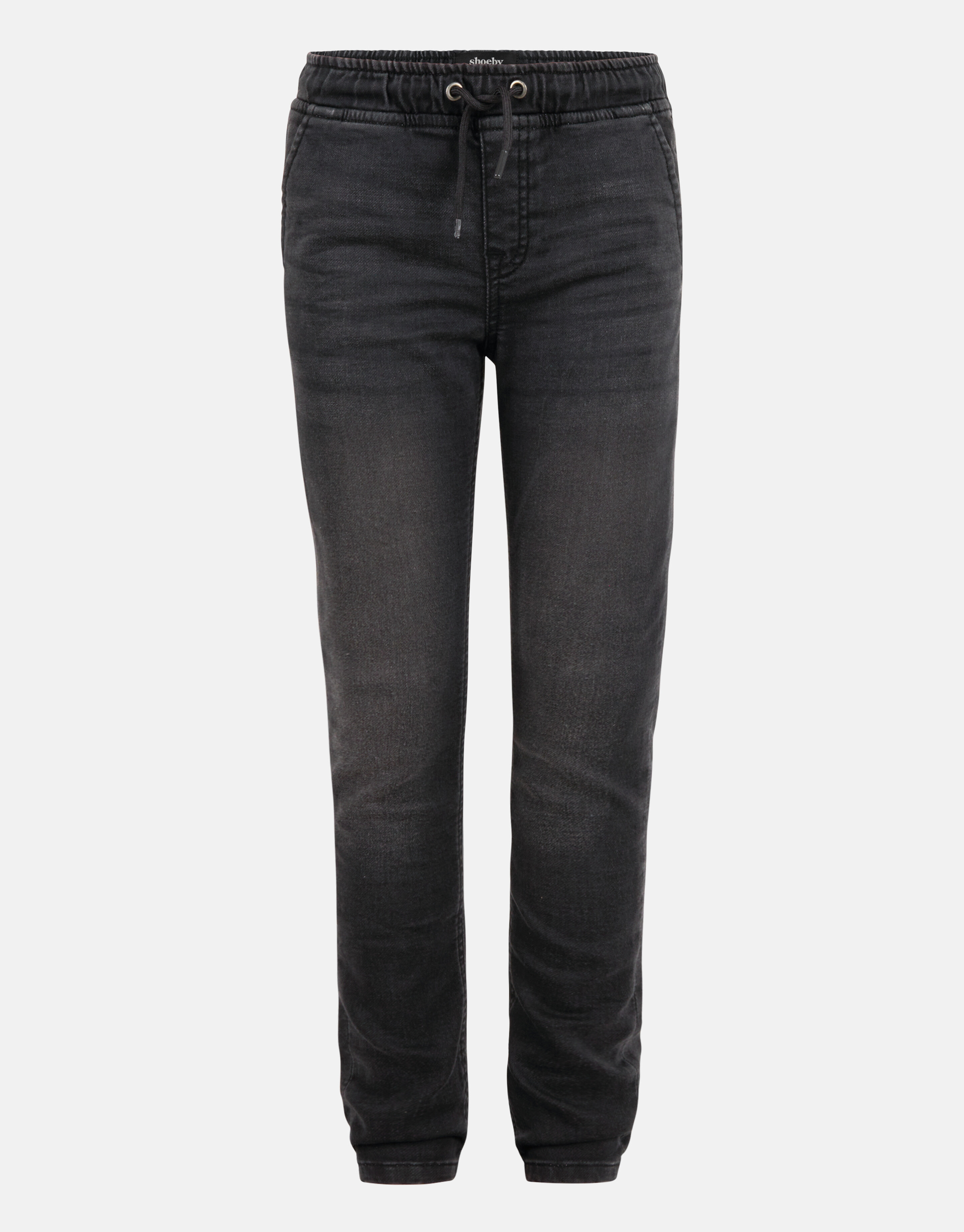 Denim-Jogger-Jeans Dunkelgrau SHOEBY BOYS