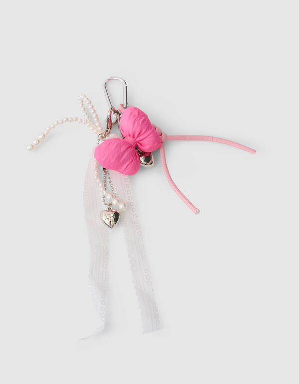 Fun Bow Schlüsselanhänger Pink SHOEBY ACCESSOIRES