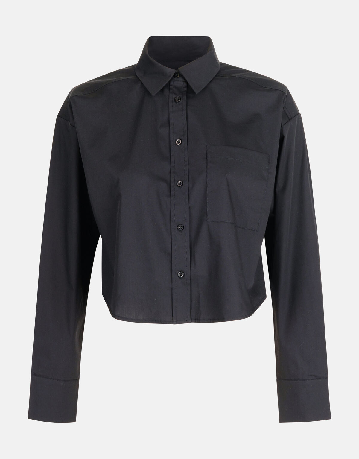 Gekürzte Bluse Schwarz SHOEBY WOMEN