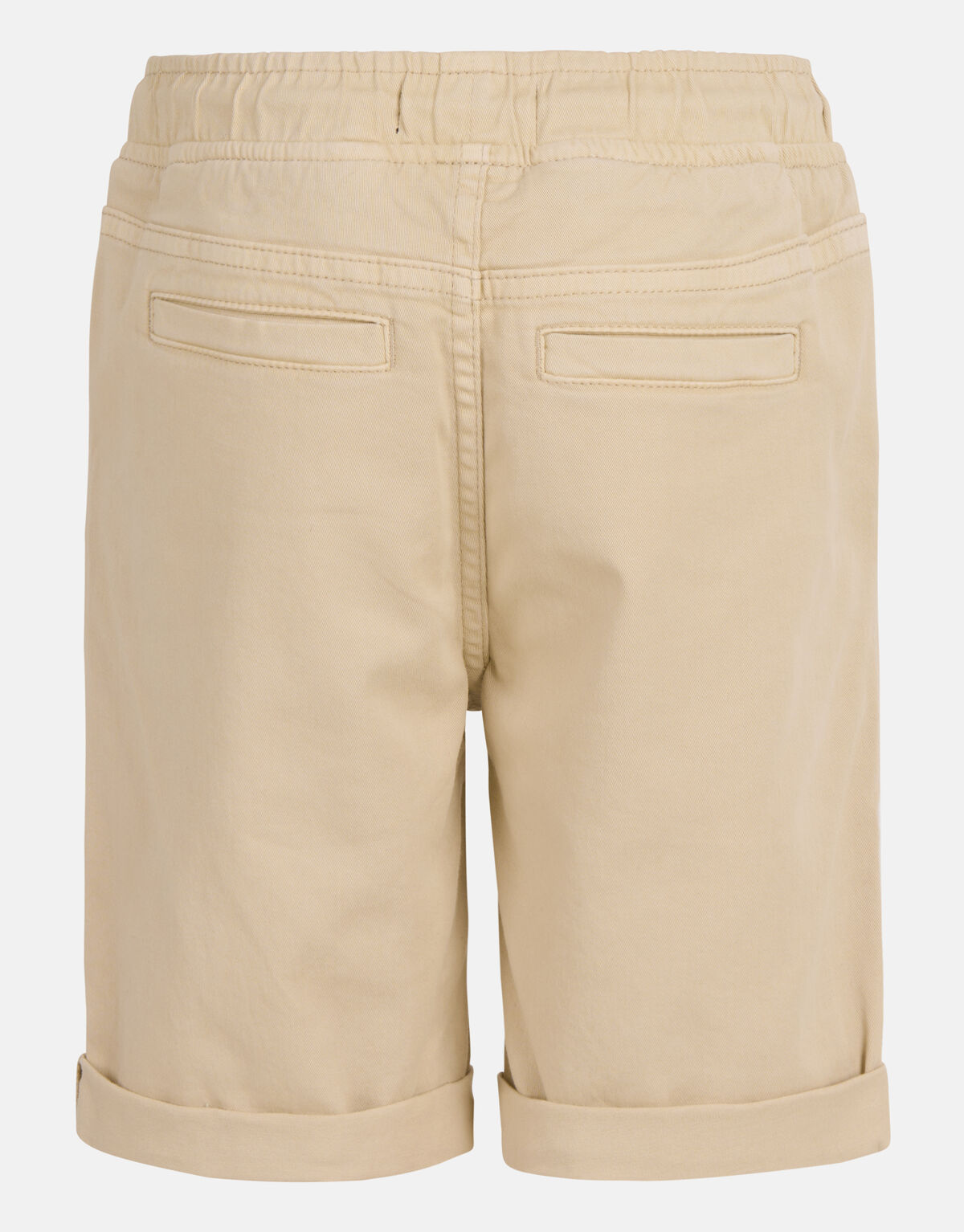 Lässige Twill-Shorts Beige SHOEBY BOYS