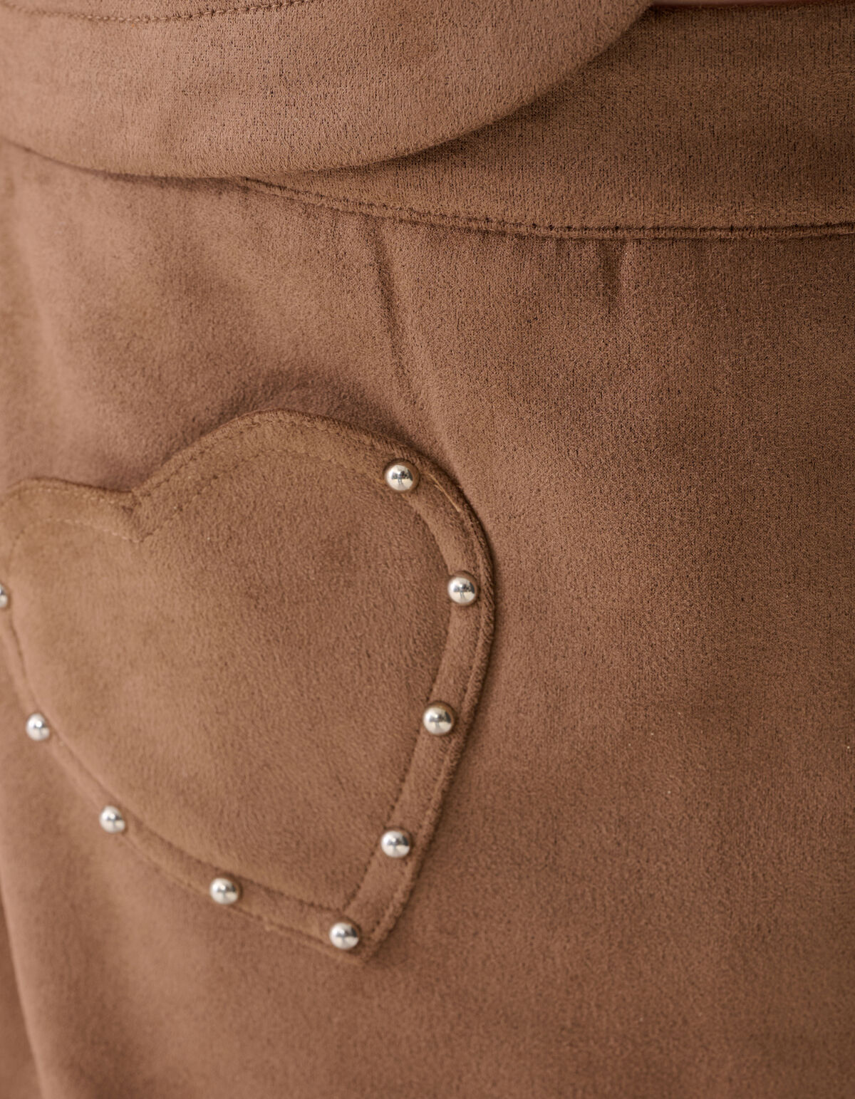 Suede Skort Braun SHOEBY GIRLS