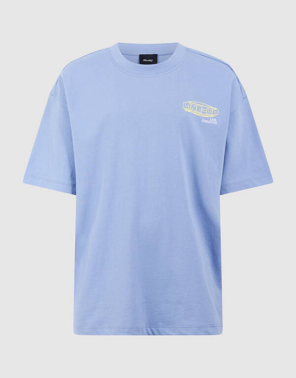 Line Up Artwork T-Shirt Blau SHOEBY BOYS