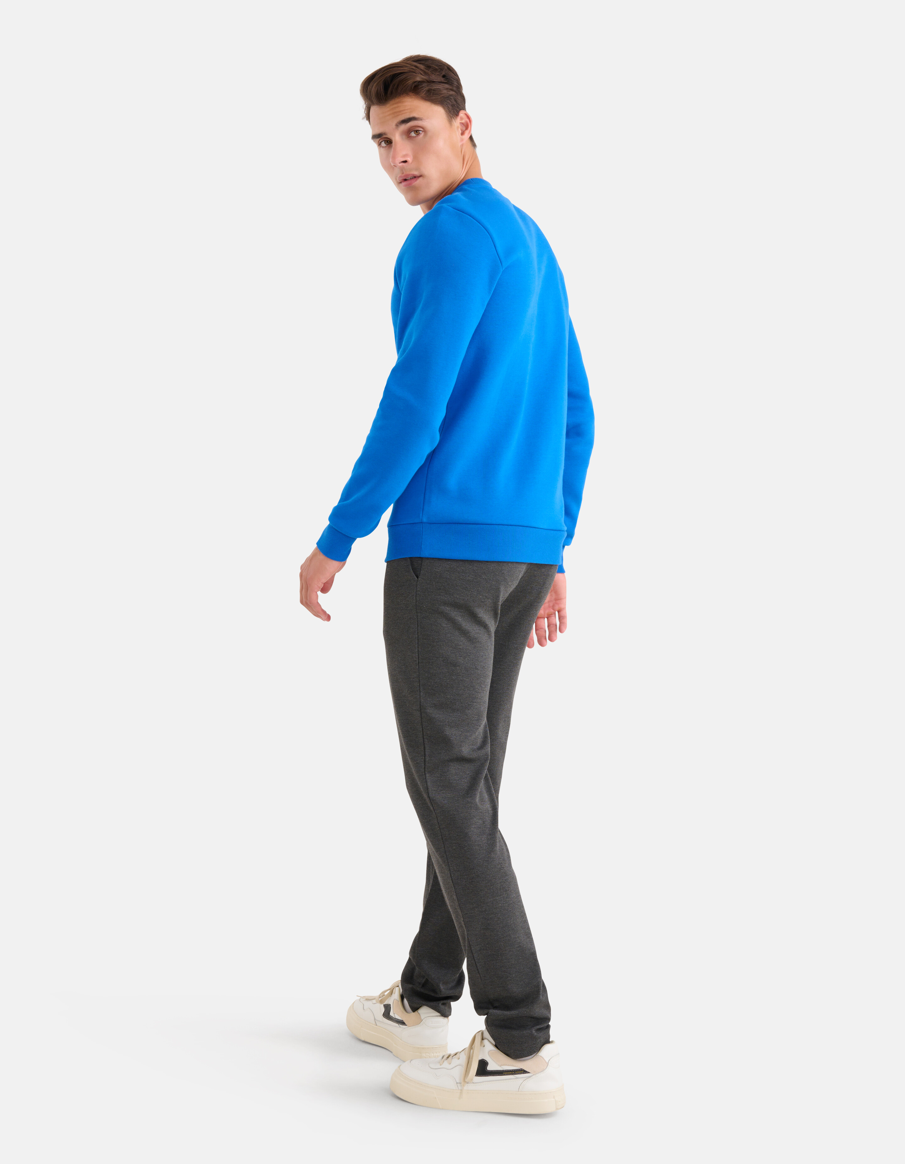 Glitzernder Pullover Blau SHOEBY MEN