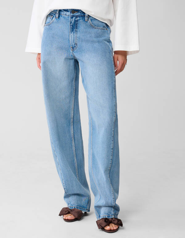Barrel Fit Jeans Mediumstone von Monica SHOEBY WOMEN