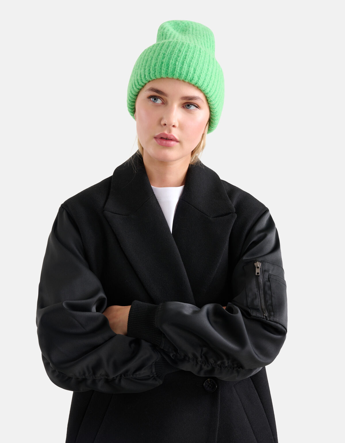 Chunky Beanie Grün SHOEBY ACCESSOIRES