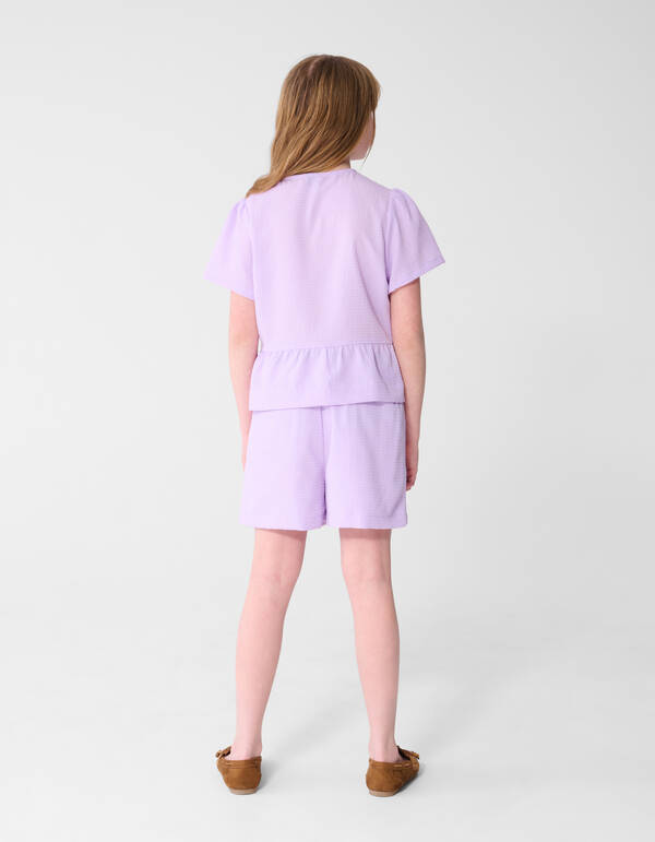 Streifen Kurz Helllila SHOEBY GIRLS