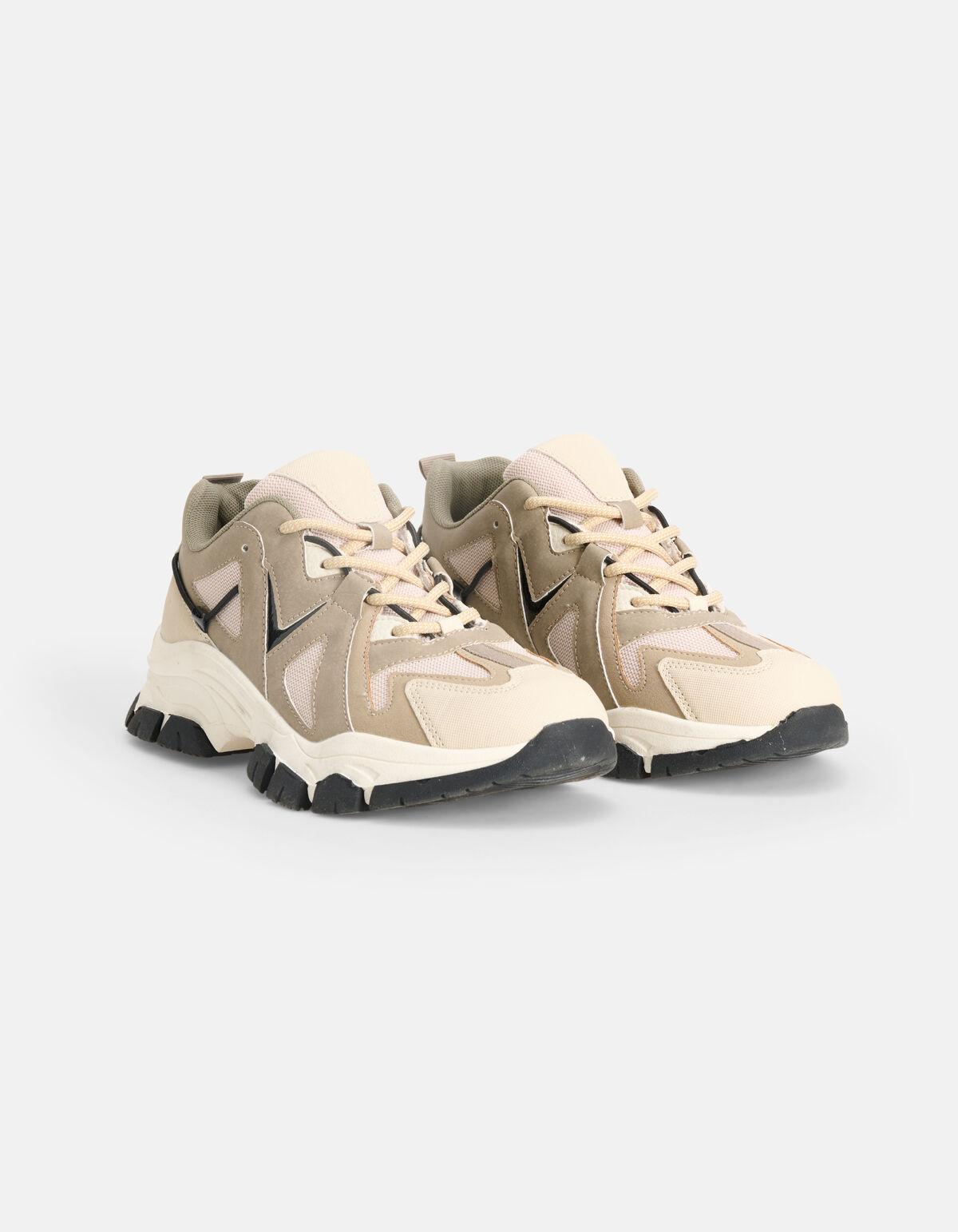 Chunky Sneakers Beige SHOEBY SHOES