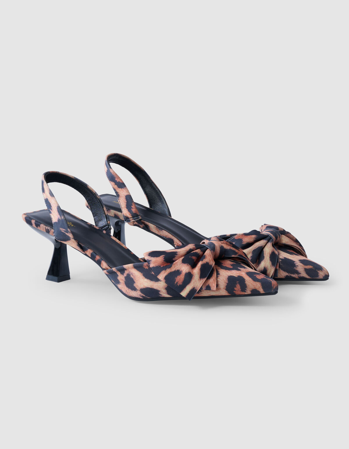 Leopard Schleife Heels Braun SHOEBY WOMEN